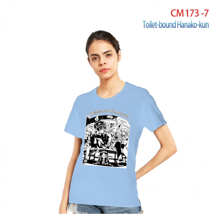 Naruto Women's Printed short-sleeved cotton T-shirt from S to 3XL CM-173-7