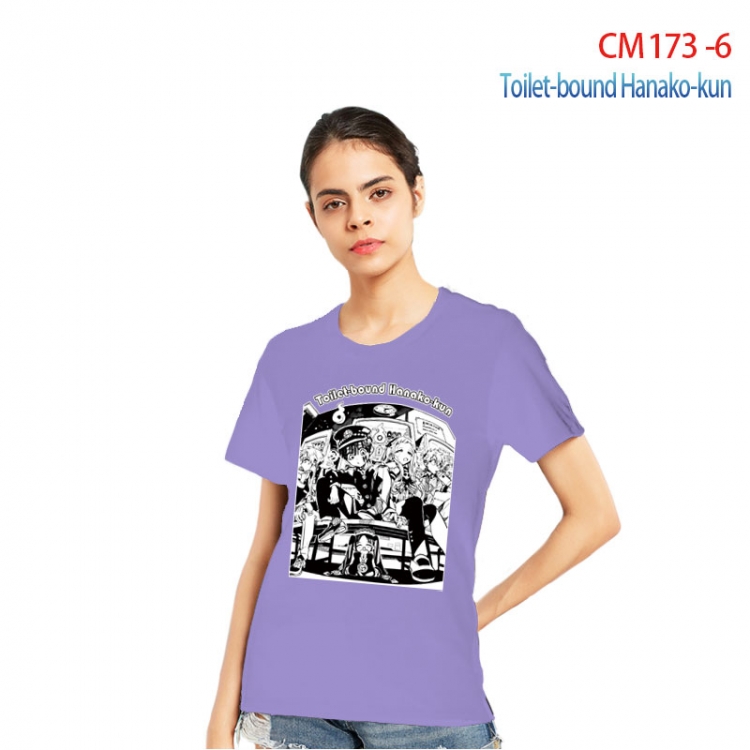 Naruto Women's Printed short-sleeved cotton T-shirt from S to 3XL CM-173-6