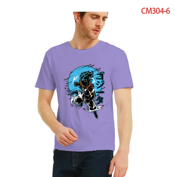 DRAGON BALL Printed short-sleeved cotton T-shirt from S to 3XL   CM304-6