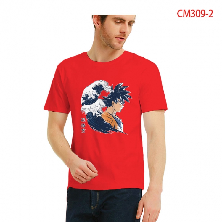 DRAGON BALL Printed short-sleeved cotton T-shirt from S to 3XL  CM309-2