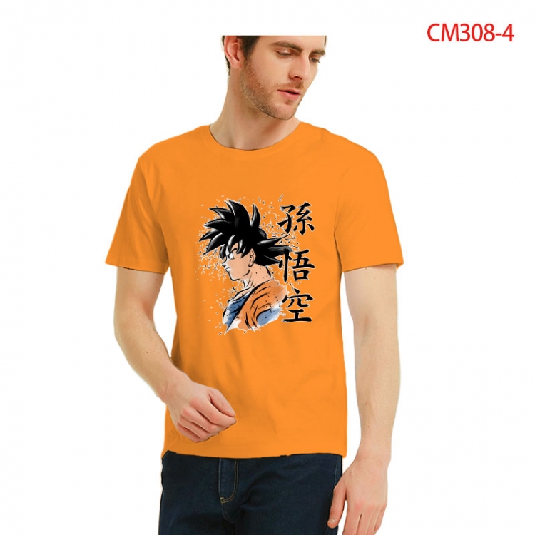 DRAGON BALL Printed short-sleeved cotton T-shirt from S to 3XL  CM308-4