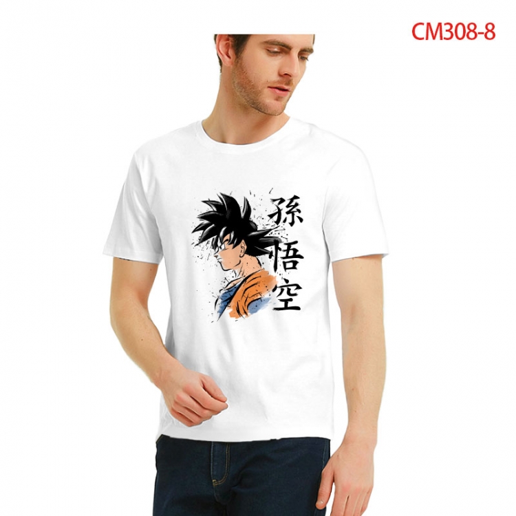 DRAGON BALL Printed short-sleeved cotton T-shirt from S to 3XL  CM308-8