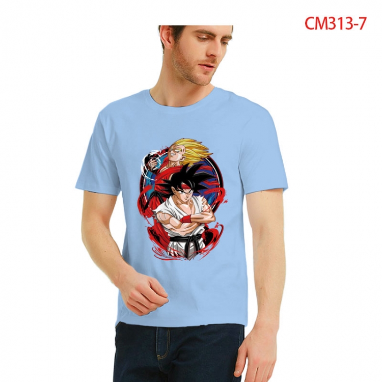 DRAGON BALL Printed short-sleeved cotton T-shirt from S to 3XL  CM313-7