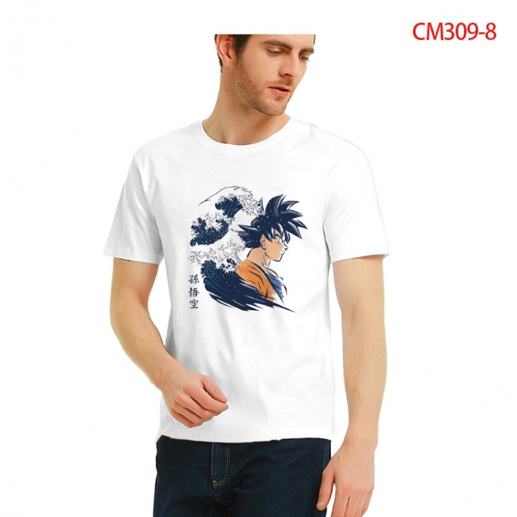 DRAGON BALL Printed short-sleeved cotton T-shirt from S to 3XL  CM309-8