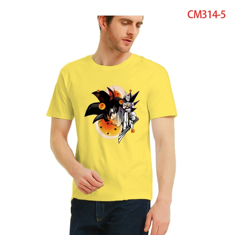 DRAGON BALL Printed short-sleeved cotton T-shirt from S to 3XL  CM314-5