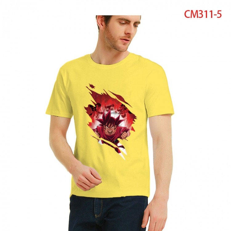 DRAGON BALL Printed short-sleeved cotton T-shirt from S to 3XL  CM311-5