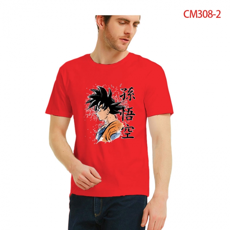 DRAGON BALL Printed short-sleeved cotton T-shirt from S to 3XL  CM308-2