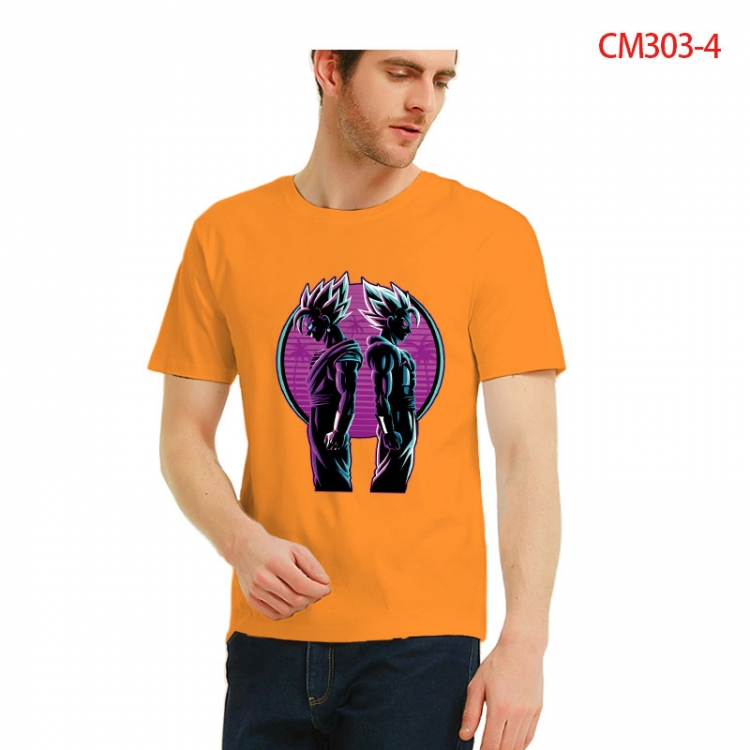 DRAGON BALL Printed short-sleeved cotton T-shirt from S to 3XL  CM303-4