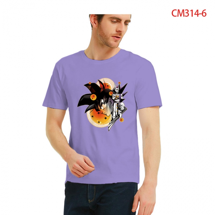 DRAGON BALL Printed short-sleeved cotton T-shirt from S to 3XL  CM314-6