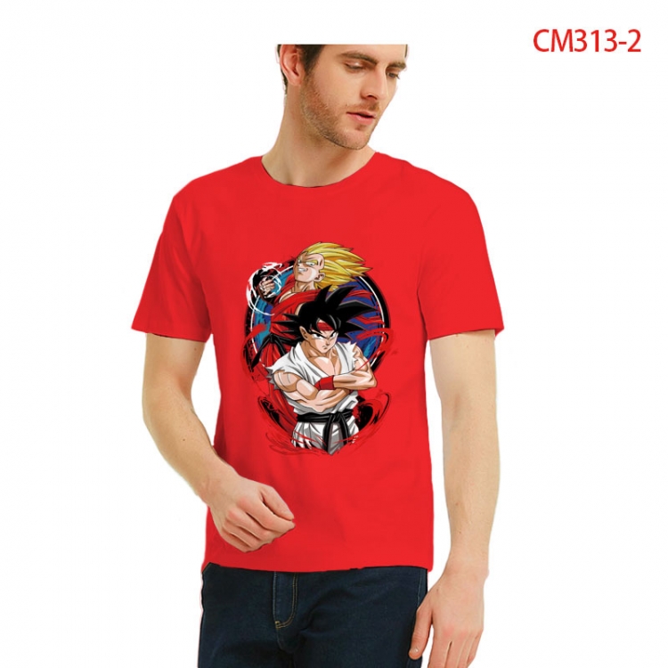DRAGON BALL Printed short-sleeved cotton T-shirt from S to 3XL  CM313-2
