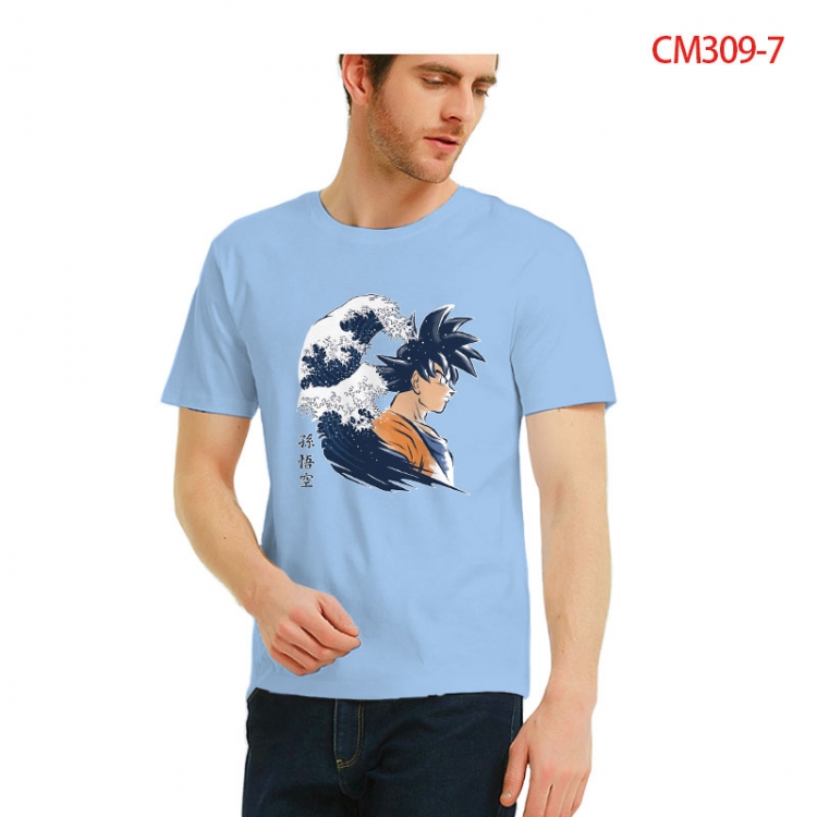 DRAGON BALL Printed short-sleeved cotton T-shirt from S to 3XL  CM309-7