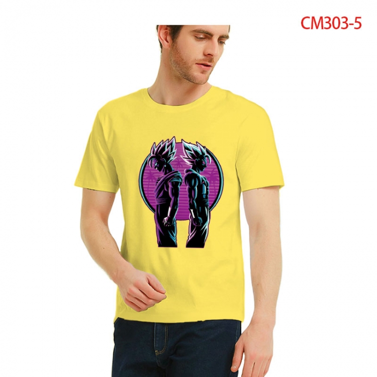 DRAGON BALL Printed short-sleeved cotton T-shirt from S to 3XL  CM303-5