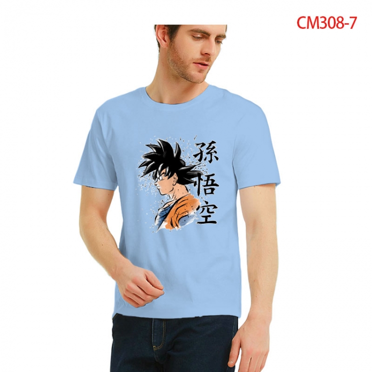 DRAGON BALL Printed short-sleeved cotton T-shirt from S to 3XL CM308-7