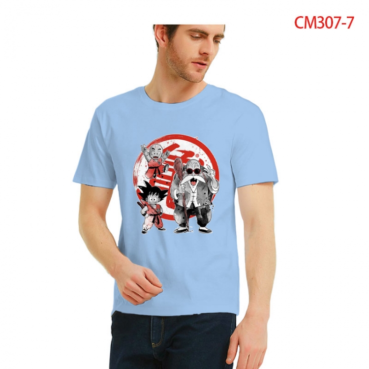 DRAGON BALL Printed short-sleeved cotton T-shirt from S to 3XL CM307-7