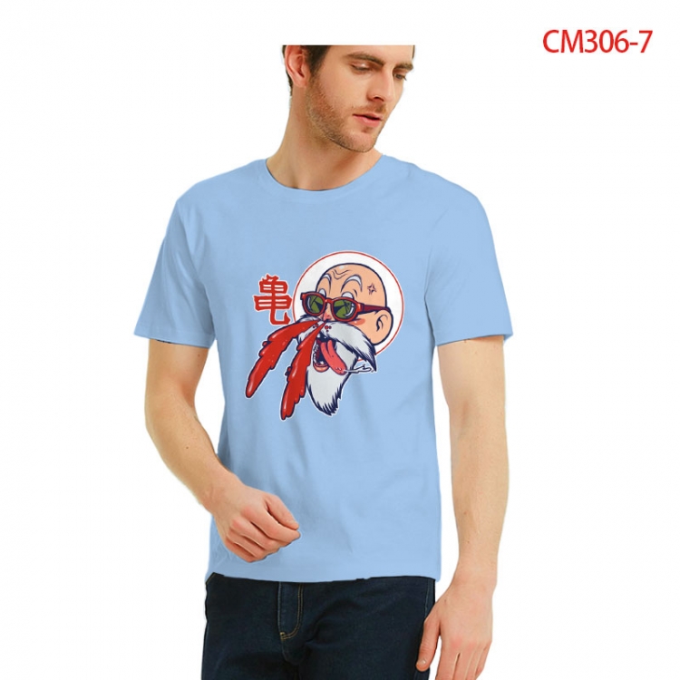 DRAGON BALL Printed short-sleeved cotton T-shirt from S to 3XL CM306-7