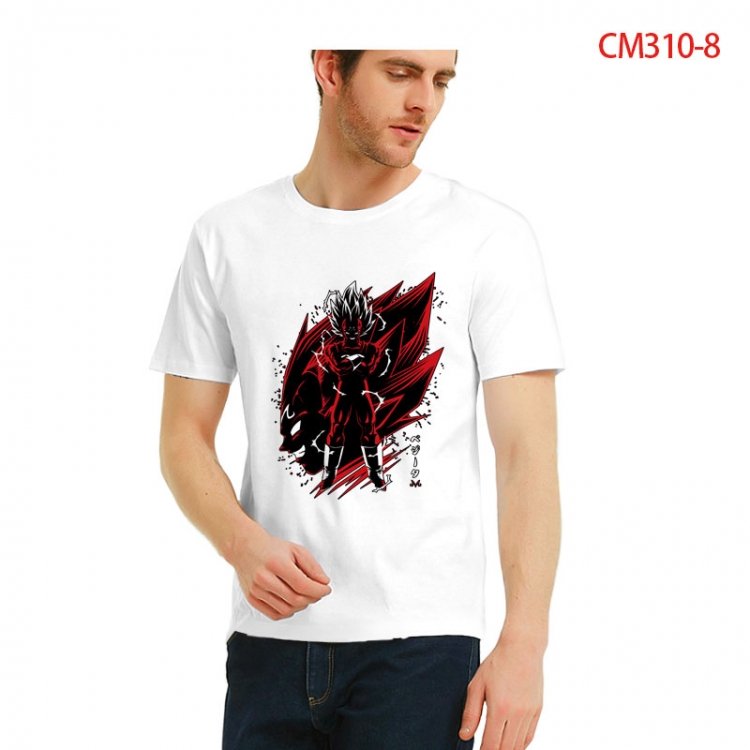 DRAGON BALL Printed short-sleeved cotton T-shirt from S to 3XL CM310-8