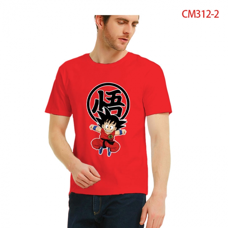 DRAGON BALL Printed short-sleeved cotton T-shirt from S to 3XL CM312-2