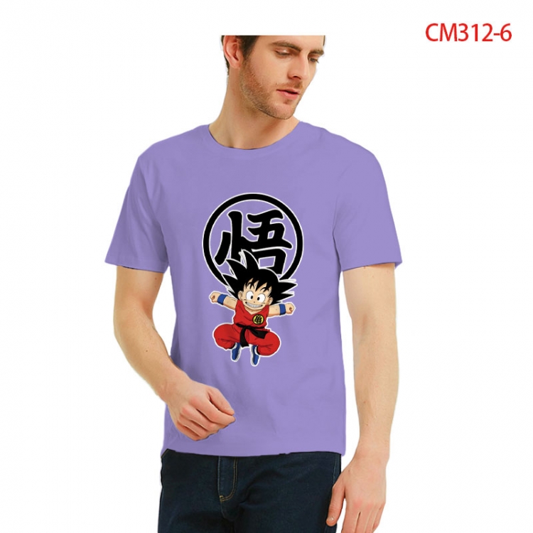 DRAGON BALL Printed short-sleeved cotton T-shirt from S to 3XL CM312-6