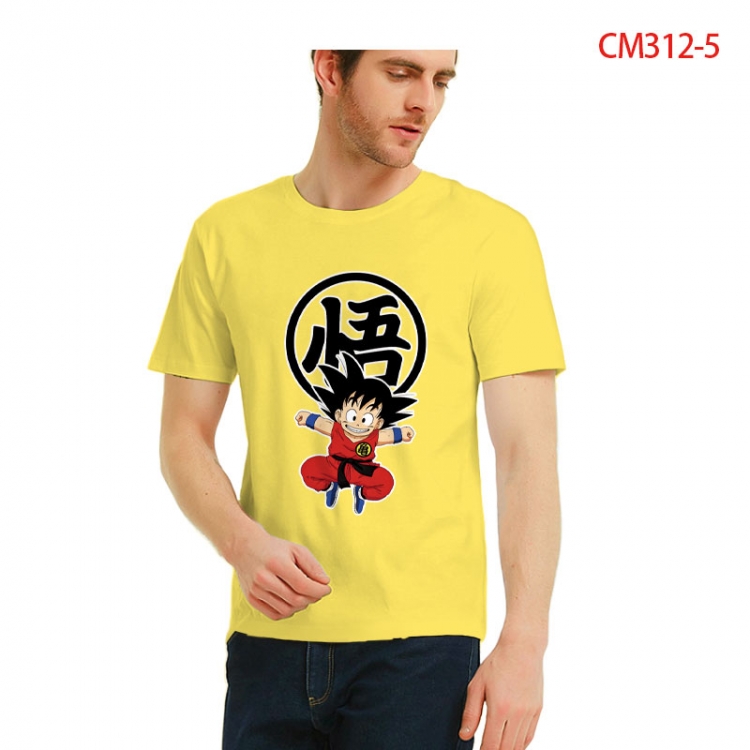 DRAGON BALL Printed short-sleeved cotton T-shirt from S to 3XL CM312-5