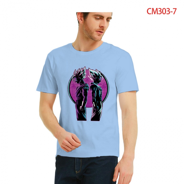 DRAGON BALL Printed short-sleeved cotton T-shirt from S to 3XL CM303-7