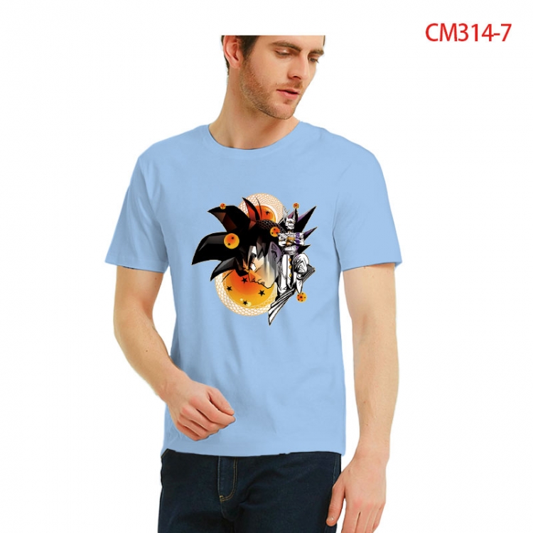 DRAGON BALL Printed short-sleeved cotton T-shirt from S to 3XL CM314-7