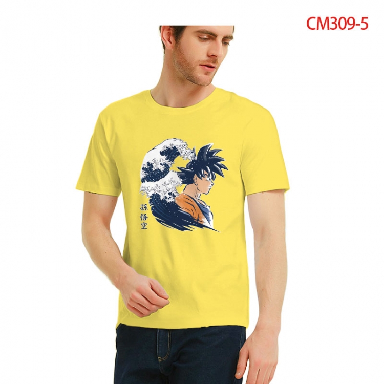 DRAGON BALL Printed short-sleeved cotton T-shirt from S to 3XL CM309-5