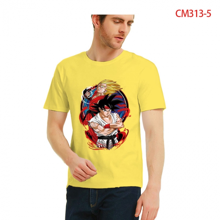 DRAGON BALL Printed short-sleeved cotton T-shirt from S to 3XL CM313-5