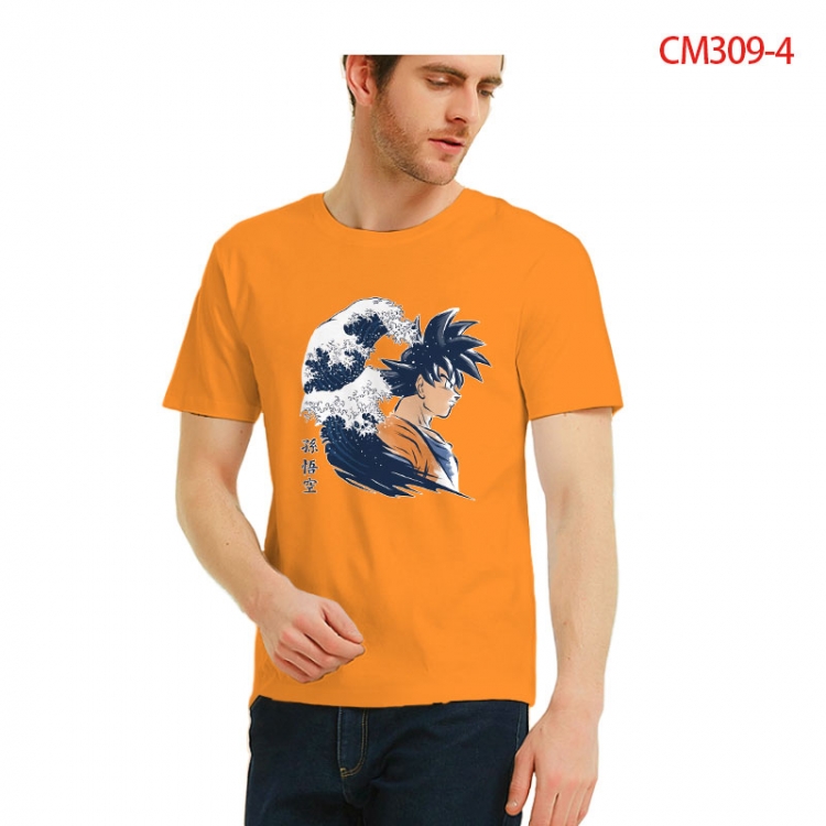 DRAGON BALL Printed short-sleeved cotton T-shirt from S to 3XL CM309-4