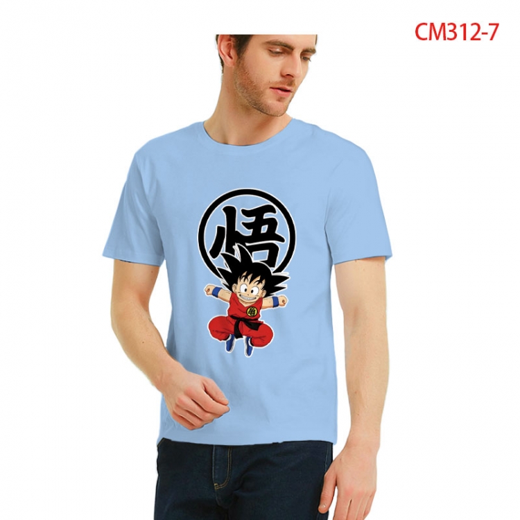 DRAGON BALL Printed short-sleeved cotton T-shirt from S to 3XL CM312-7