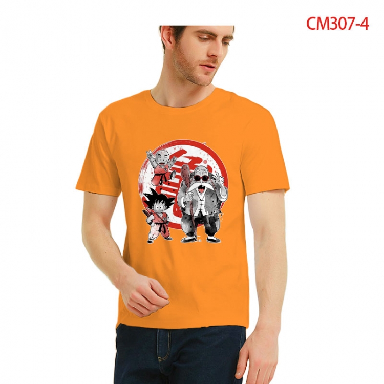 DRAGON BALL Printed short-sleeved cotton T-shirt from S to 3XL CM307-4