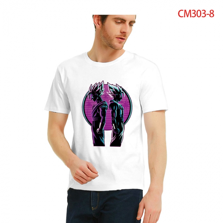 DRAGON BALL Printed short-sleeved cotton T-shirt from S to 3XL CM303-8