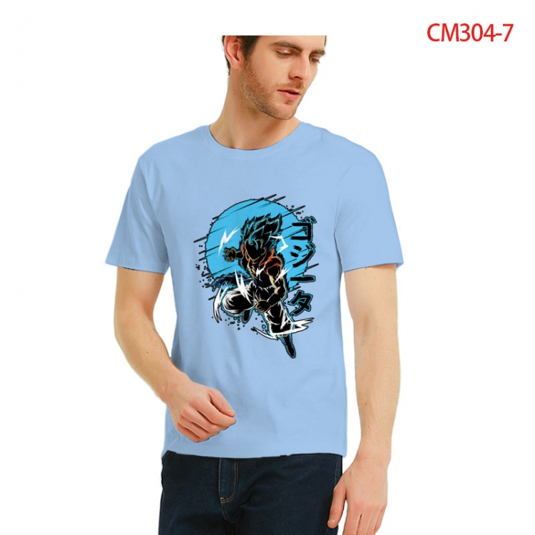 DRAGON BALL Printed short-sleeved cotton T-shirt from S to 3XL CM304-7