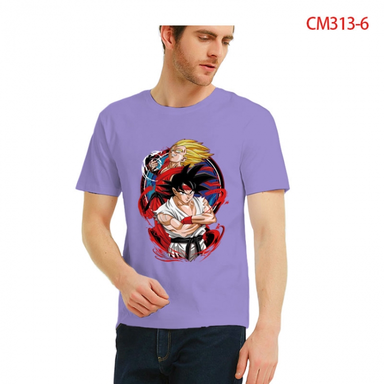 DRAGON BALL Printed short-sleeved cotton T-shirt from S to 3XL  CM313-6