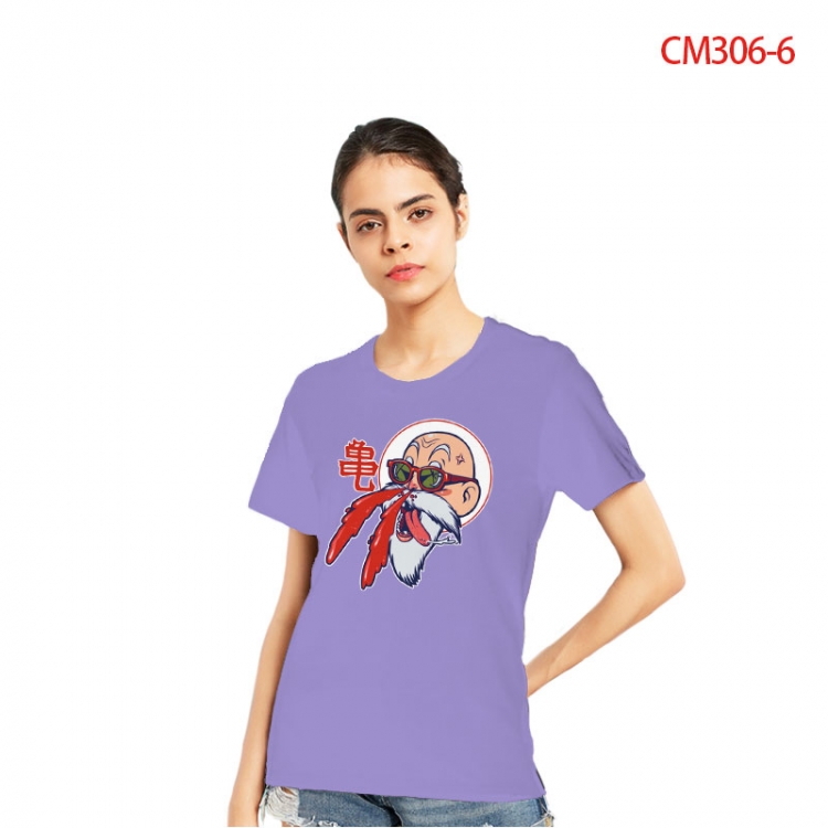 DRAGON BALL Women's Printed short-sleeved cotton T-shirt from S to 3XL CM3066