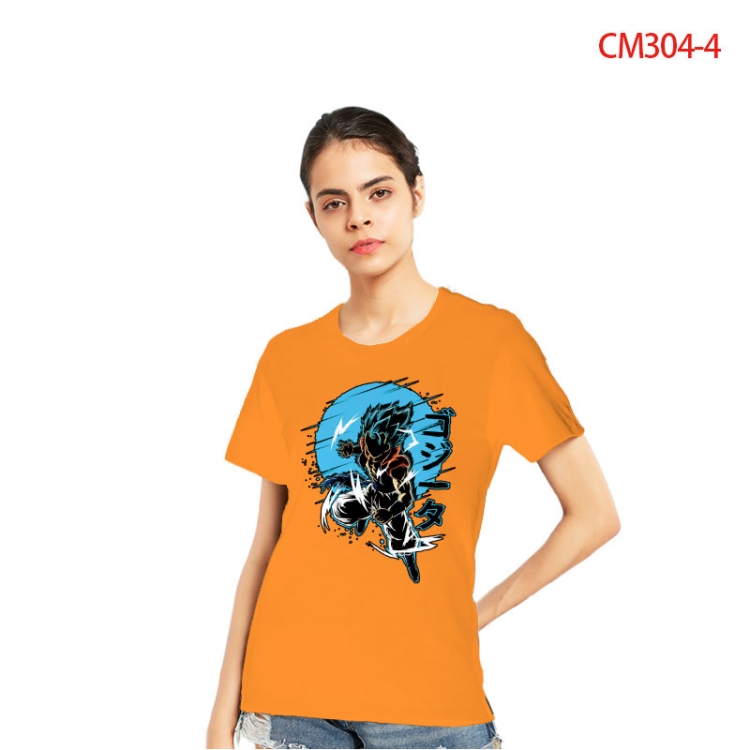 DRAGON BALL Women's Printed short-sleeved cotton T-shirt from S to 3XL CM3044