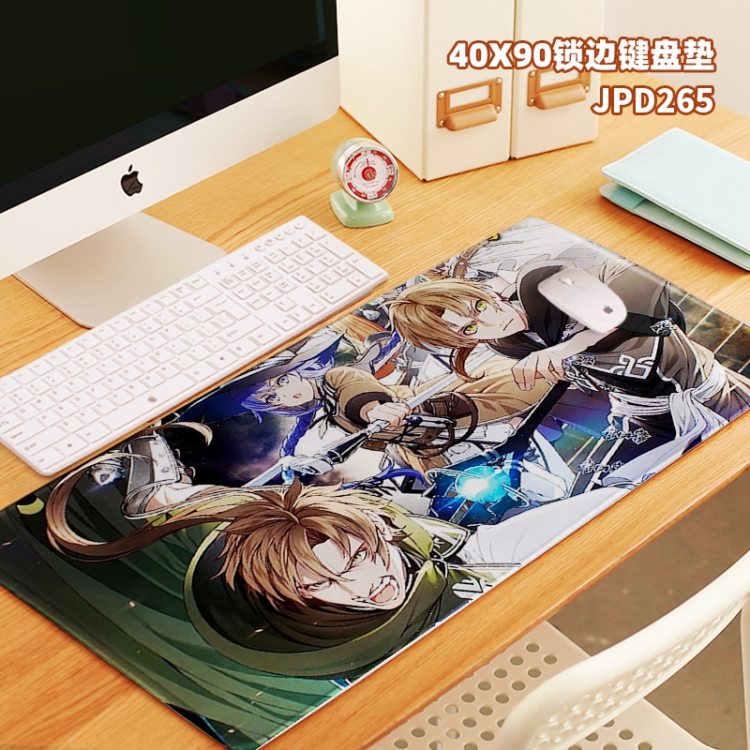 Jobless Reincarnation Anime Locking thick keyboard pad 40X90X0.3CM JPD265