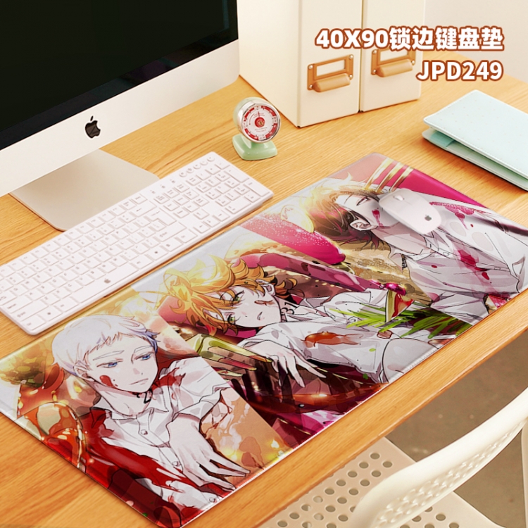 The Promised Neverland Anime Locking thick keyboard pad 40X90X0.3CM JPD249