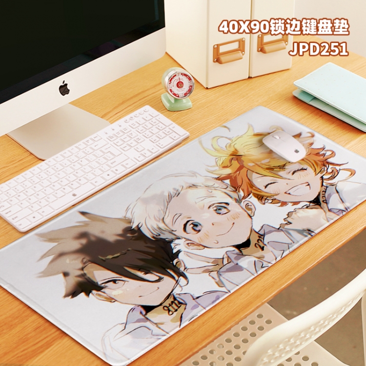 The Promised Neverland Anime Locking thick keyboard pad 40X90X0.3CM JPD251