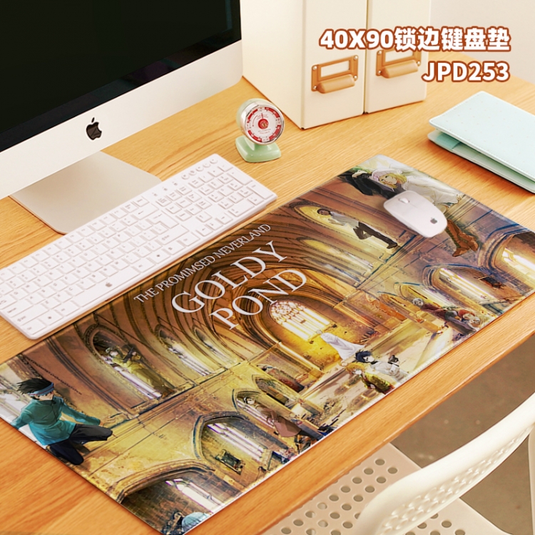 The Promised Neverland Anime Locking thick keyboard pad 40X90X0.3CM JPD253