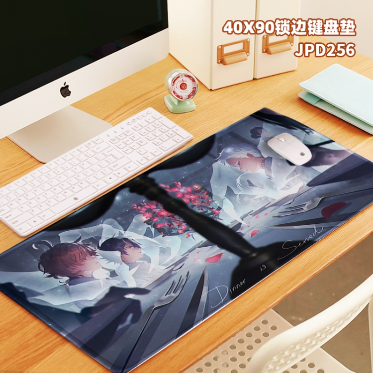 The Promised Neverland Anime Locking thick keyboard pad 40X90X0.3CM JPD256