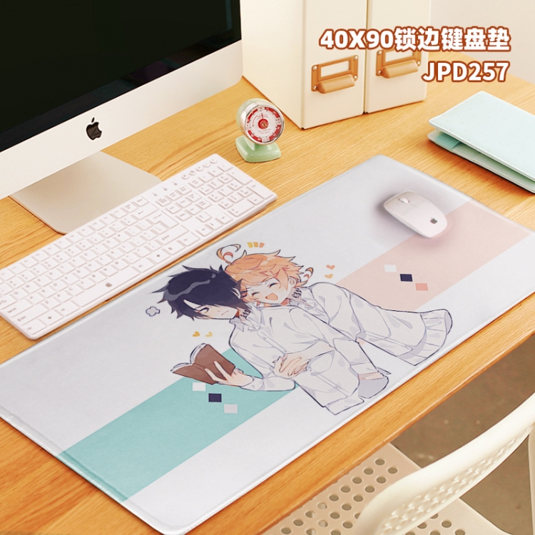 The Promised Neverland Anime Locking thick keyboard pad 40X90X0.3CM JPD257