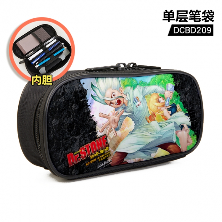 Dr.STONE Anime single layer waterproof pen case 25X7X12CM DCBD209