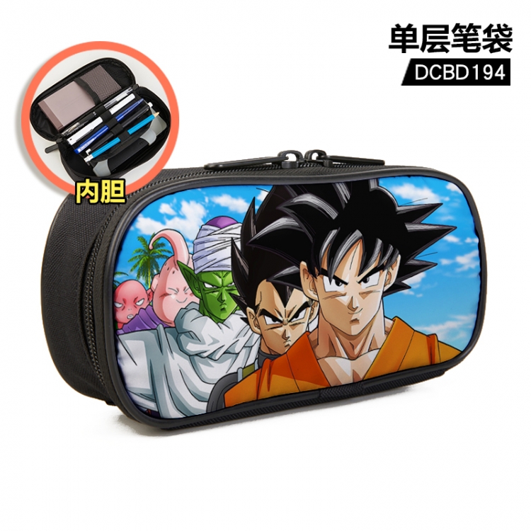 DRAGON BALL Anime single layer waterproof pen case 25X7X12CM DCBD194