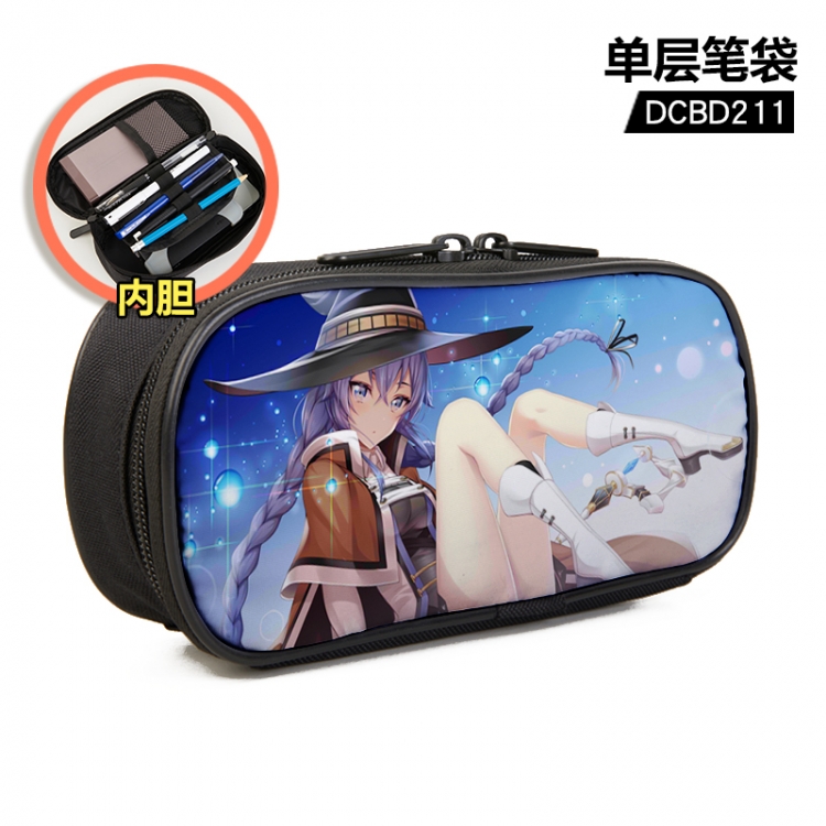 Jobless Reincarnation Anime single layer waterproof pen case 25X7X12CM DCBD211