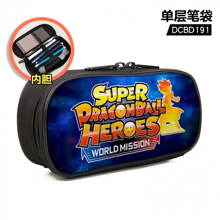 DRAGON BALL Anime single layer waterproof pen case 25X7X12CM DCBD191