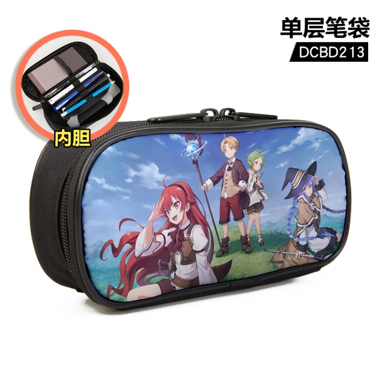 Jobless Reincarnation Anime single layer waterproof pen case 25X7X12CM DCBD213