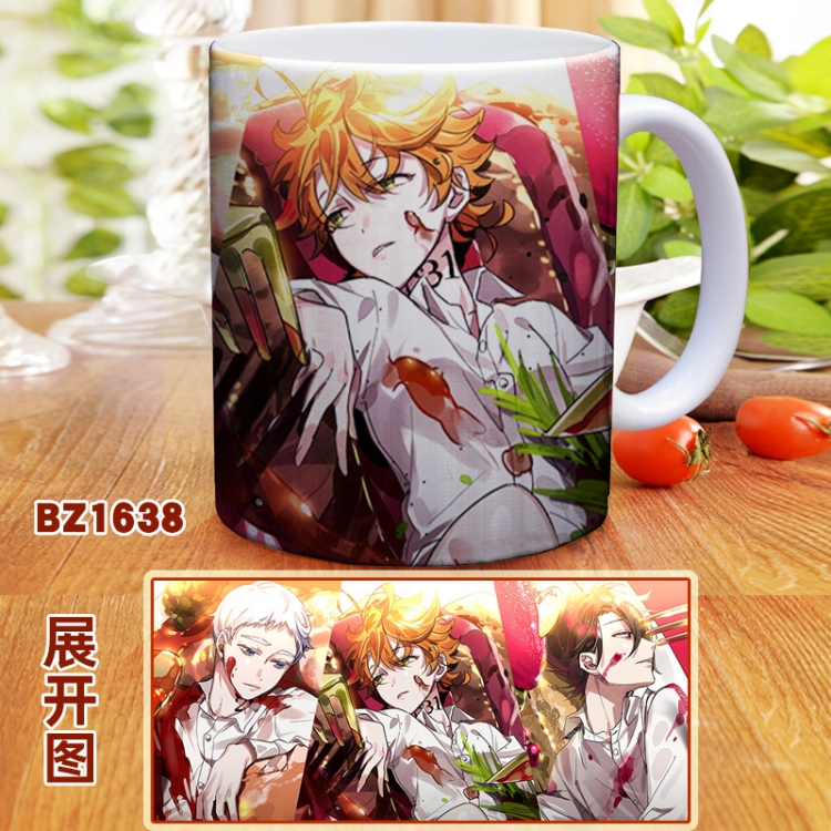 The Promised Neverland Full color printed mug Cup Kettle BZ1638