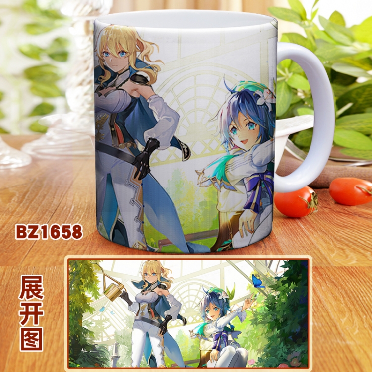 Genshin Impact Full color printed mug Cup Kettle BZ1658