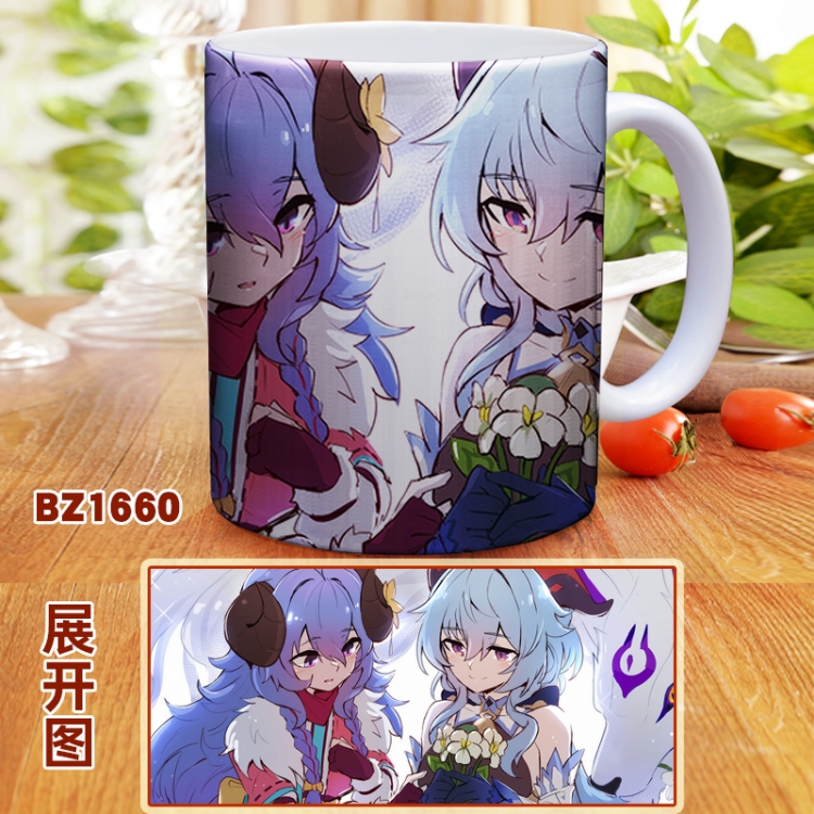 Genshin Impact Full color printed mug Cup Kettle BZ1660