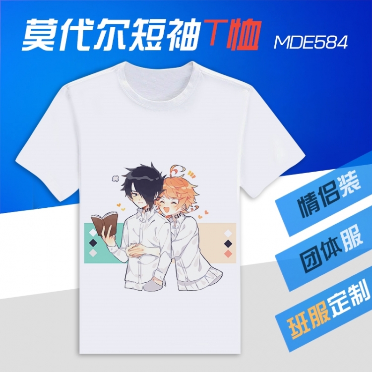 The Promised Neverland Animation Round neck modal T-shirt  can be customized by single style MDE584